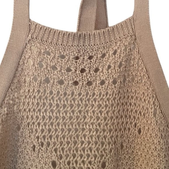 NWT🌺No Comment•Backless Halter Knit Mini Dress - Picture 2 of 5